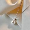 Women's Anniversary Pearl Round Bead Fashion Necklace