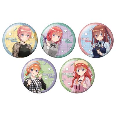 The Quintessential Quintuplets The Quintessential Quintuplets Series Торговый значок Newly Drawncan 1 коробка 5 шт.