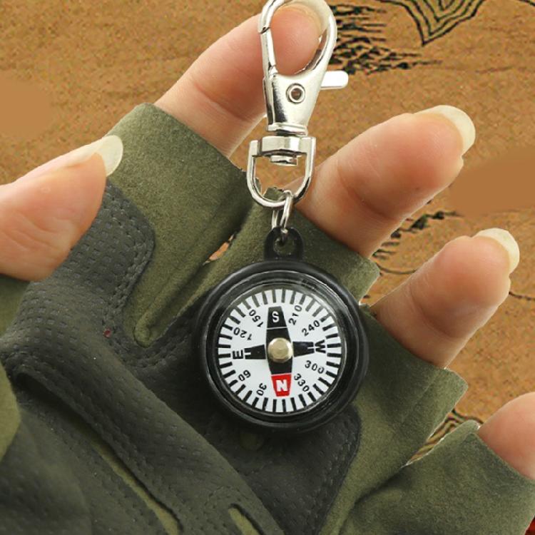 Sturdy Small Compasses Keychain With Floating Dial for High Performances Direction In Outdoor Activities Daily Use
