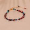 1шт богемный браслет ручной работы из полудрагоценных камней, браслет из железного желчного камня, женская дружба, ювелирные изделия, летняя пляжная мода