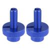 2 шт. Синий 8 мм мотоциклетный рычаг тормоза сцепления регулировочный винт болт M8x1.25 трос сцепления регулировочный винт