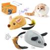 HOMEBASICS Cat Electric Interactive Irregular Obstacle Mouse LED Light USB Easy Cat Lack of Stress Curiosity Все породы домашних кошек и подарок для кошек x