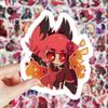 103PCS Animated Hazbin Hotel Stickers, Creative and Unique Waterproof Stickers for Mobile Phones and Notebooks