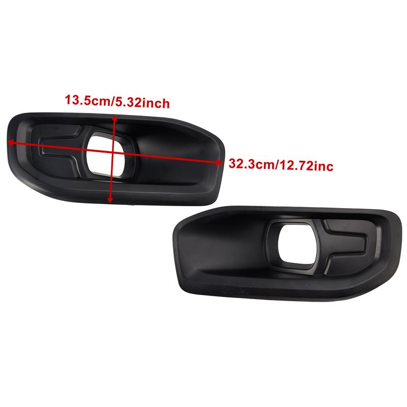 Artudatech Pair Fog Light Bezel Trim For Ram 2500 3500 -2024 68449341AA Car Accessories