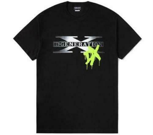 The Hundreds X Wwe D Generation Unisex T-Shirt Black Wrestlemania Tee