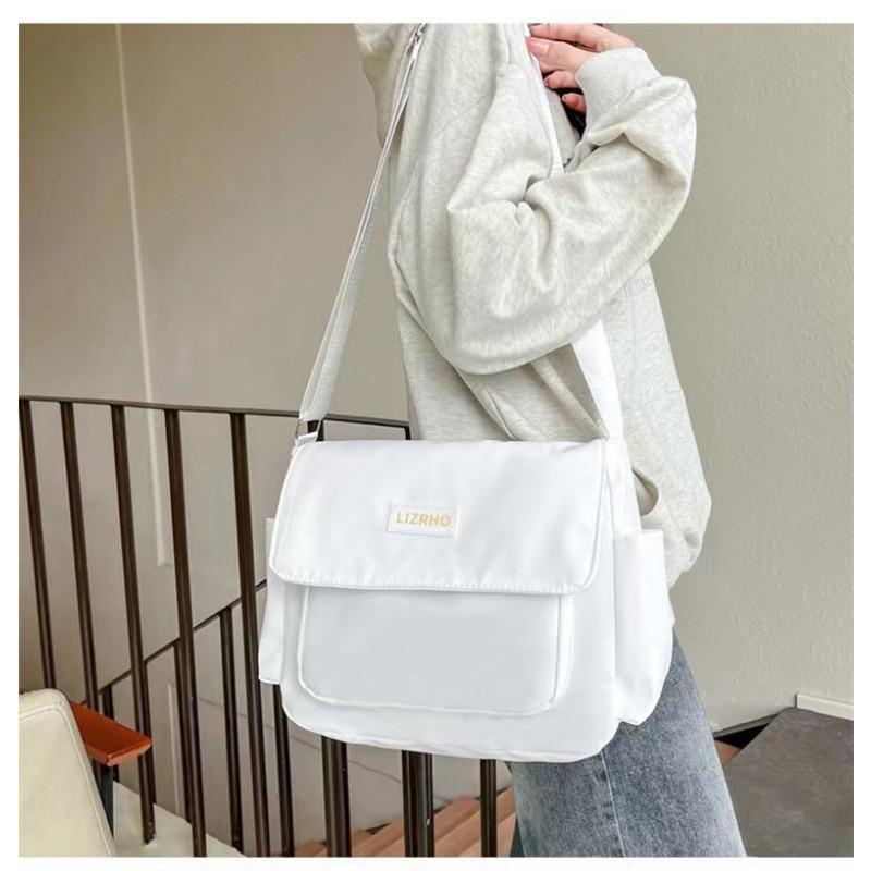 Студенческая сумка-мессенджер, классный повседневный рюкзак, наплечная сумка, женская сумка в стиле Харадзюку, ретро-сумка почтальона, мужская