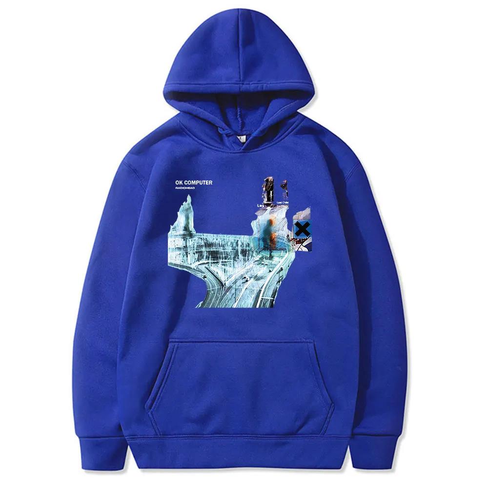 Новый Radiohead Ok Computer CD LP Винил Постер In Rainbows Том Йорк Мода Новый Стиль Популярный Классический Худи Парные Уличная Одежда