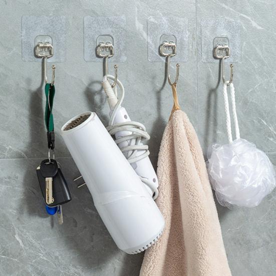 Yousheng Большие прочные самоклеящиеся крючки Водонепроницаемые, бесследные, легко устанавливаемые, вращающиеся на 180 градусов крючки для хранения, органайзеры для посуды