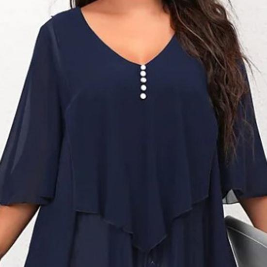 Midi Dress Swing Up Large Hem Trendy Floral Pattern Female Long for Work