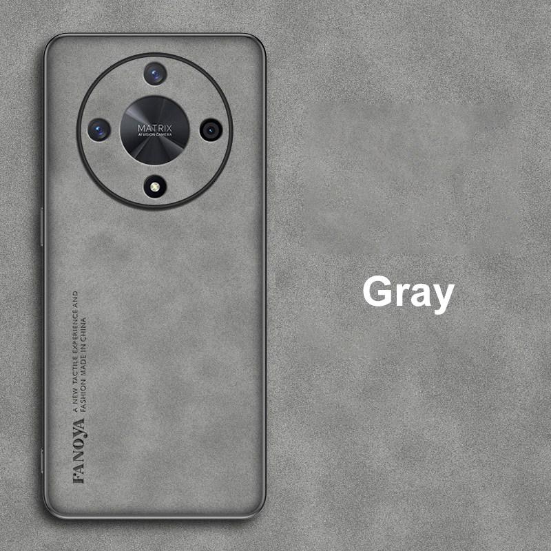 For Honor Magic 5 Lite X9A Case Luxury PU Leather Phone Case For Honor Magic 6 Lite X9B 5G Back Cover Silicone Full Protection