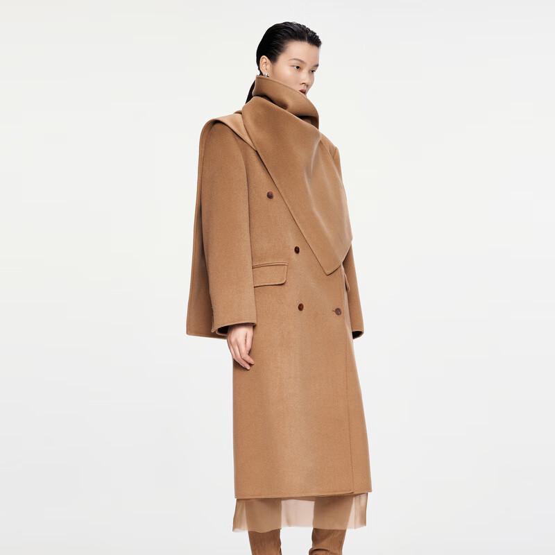 JNBY H-Line Wool Cashmere Blend Coat