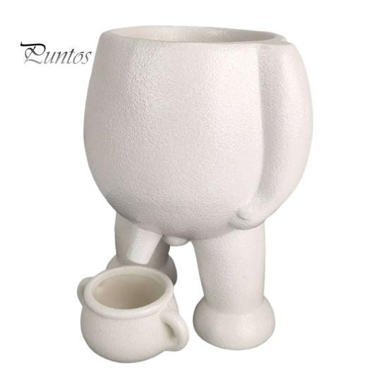 Горшок для мочи, горшок для мочи из смолы, забавный горшок для суккулентов с дренажем, новинка, ваза для внутреннего и наружного сада, домашний декор
