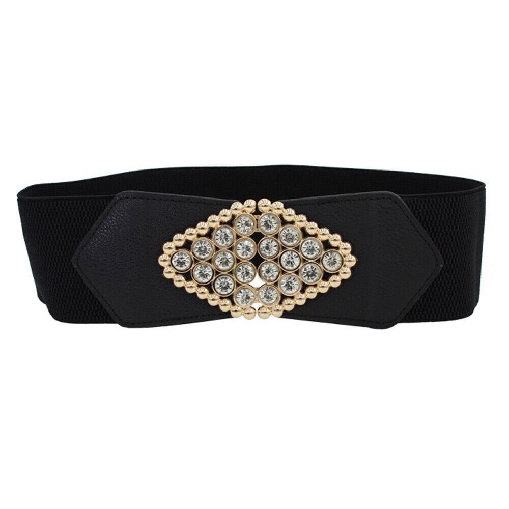 Металлическая пряжка поясной ремень большой размер эластичный широкий ремень удобный широкий пояс женский