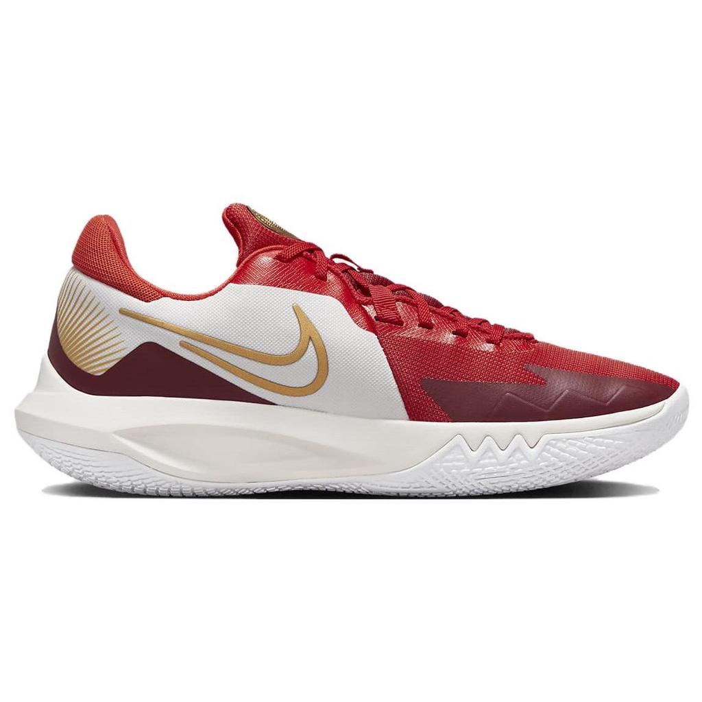 Nike Кроссовки унисекс Precision 6 Phantom Team Красные Белые Светло-Малиновые Металлик-Золотые DD9535-006