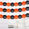 1 Pull Halloween Hanging Garland Holiday Celebration Simple Installation Terrifying Decorate Paper