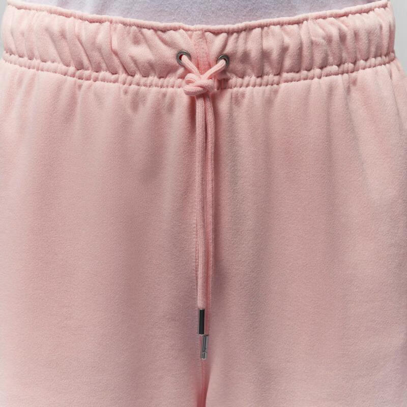 Jordan Мужские шорты Essentials Solid Color Lace-Up Knit Sports Shorts Pink DQ7473-622