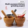 Manual Household Garlic Press Mash Multifunctional Medicinal Materials Powder Grinding Cans Multipurpose Practical Fragrance Garlic Mash