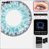 AMARA LENSES 1 Pair 3TONE Soft Color Contact Lens Natural Looking Contactlens Eye Cosmetic Lenses