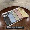 Роскошный блестящий магнитный чехол с блестками для iPhone 16 15 14 Plus 13 12 11 Pro Max для беспроводной зарядки MagSafe, противоударная задняя крышка