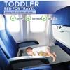 Kids Travel Airplane Bed Seat Extender Children Pedals Beds Portable Travel Accessory for Airplane Train High Speed Train Seats