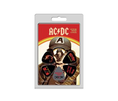 Набор из 6 медиаторов для гитары Perri's LP-ACDC2 AC/DC