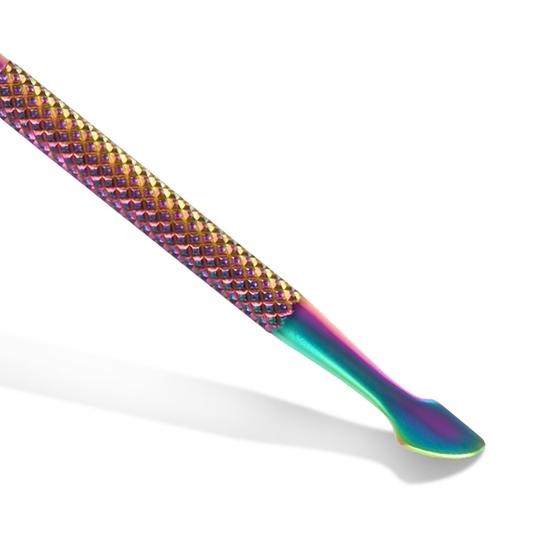 Эффективный толкатель для ногтей с двойной головкой из нержавеющей стали, изысканный антикоррозийный толкатель для кутикулы