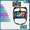 Hizpo 7" Car Radio Android for Peugeot 206 206CC 206SW 2000-2008 Multimedia Carplay Player 2Din Stereo Autoradio Navigation GPS Car AI Intelligen