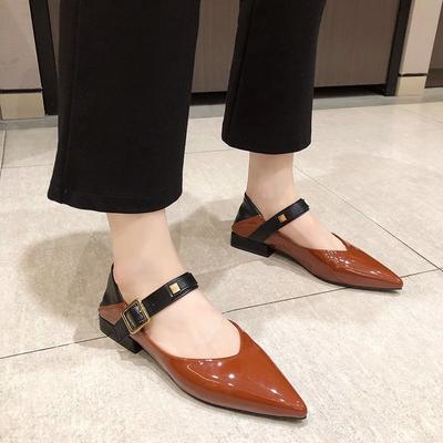 Мода 2024 года, новые женские туфли, базовые туфли на шнуровке, женские туфли на высоком каблуке, квадратный каблук, острый носок, туфли-лодочки, однотонные туфли для женщин, каблуки для женщин