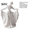 3D Printed Home Decor Dancer Figurine, Elegant Dance Girl Statue with Flowing Dress, Aesthetic PLA Art Classical Ornament Sculpture for Decor, Modern