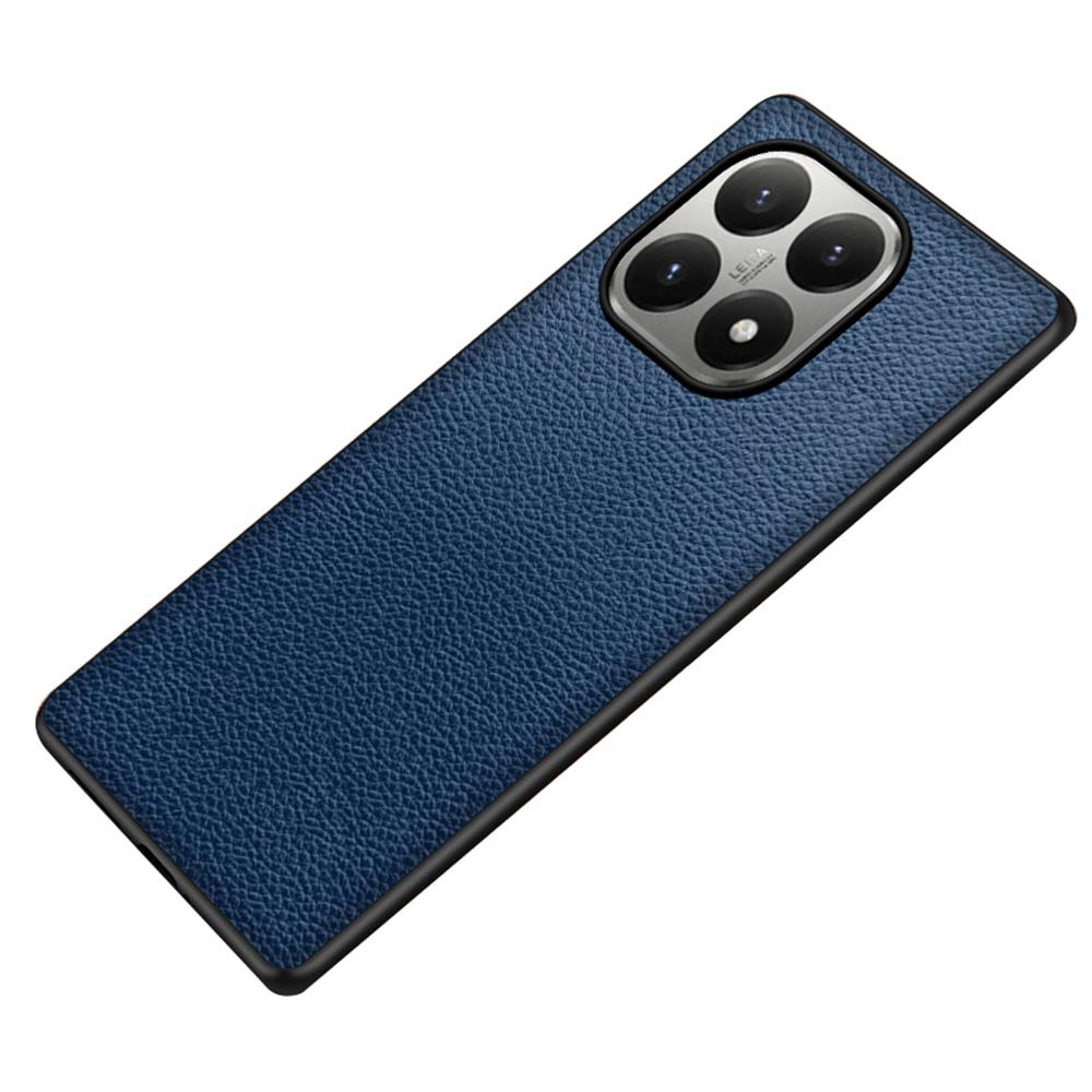 Для Xiaomi 15T Чехол Текстура личи Покрытие из ПУ кожи ПК + ТПУ Защитная задняя крышка телефона