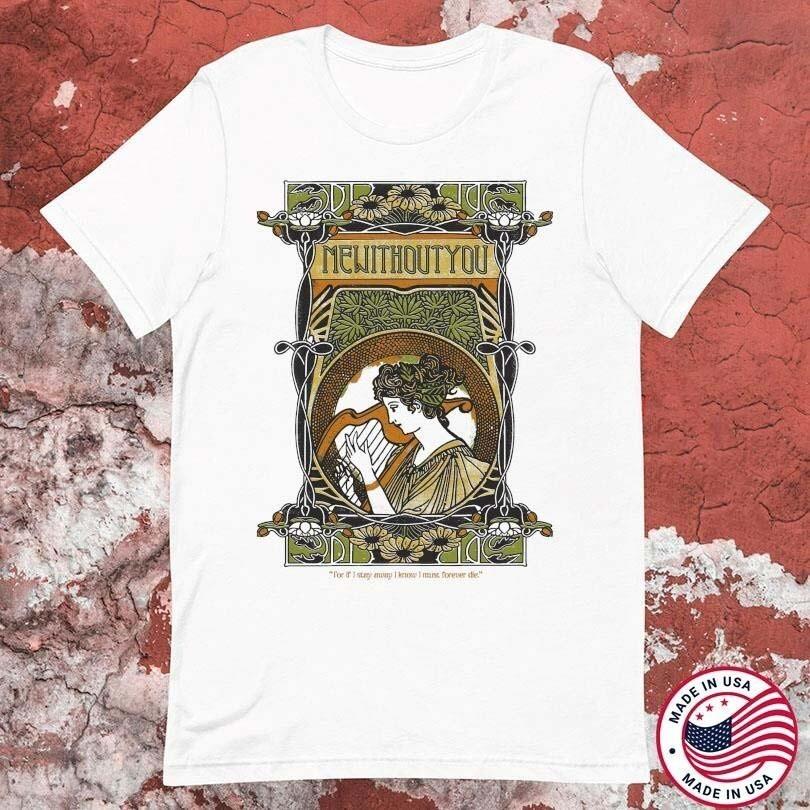 Футболка унисекс Mewithoutyou Band из плотного хлопка, все размеры, BL573