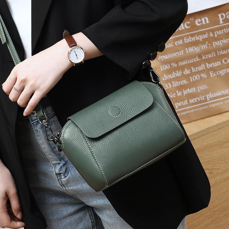 Новые сумки на осень и зиму Женские сумки через плечо Сумки из натуральной кожи Модные и универсальные Нишевые женские сумки на одно плечо