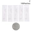 20/100/200Patches Pearl Ear Care Seed Acupuncture Auricular Disposable Ear Stickers Massage Therapy Needle Patch Auriculotherapy