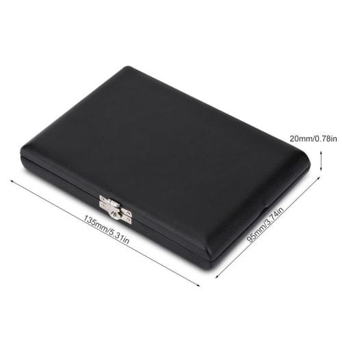 Reed Box/Reed Case Holder for 10/12/20 Oboe Reeds, PU Oboe Reed Box, Compact, Breathable, Moisture-Resistant, Easy to Carry, Elegant Woodwind Instrume