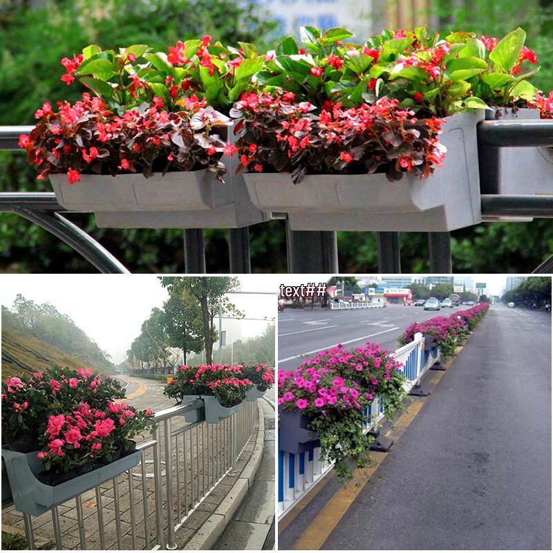 Приподнятый квадратный ящик для цветов