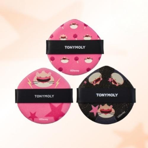 TONYMOLY Skin Tone Fixing Cover Cushion Puff 3шт[Лимитированная серия Zootopia]