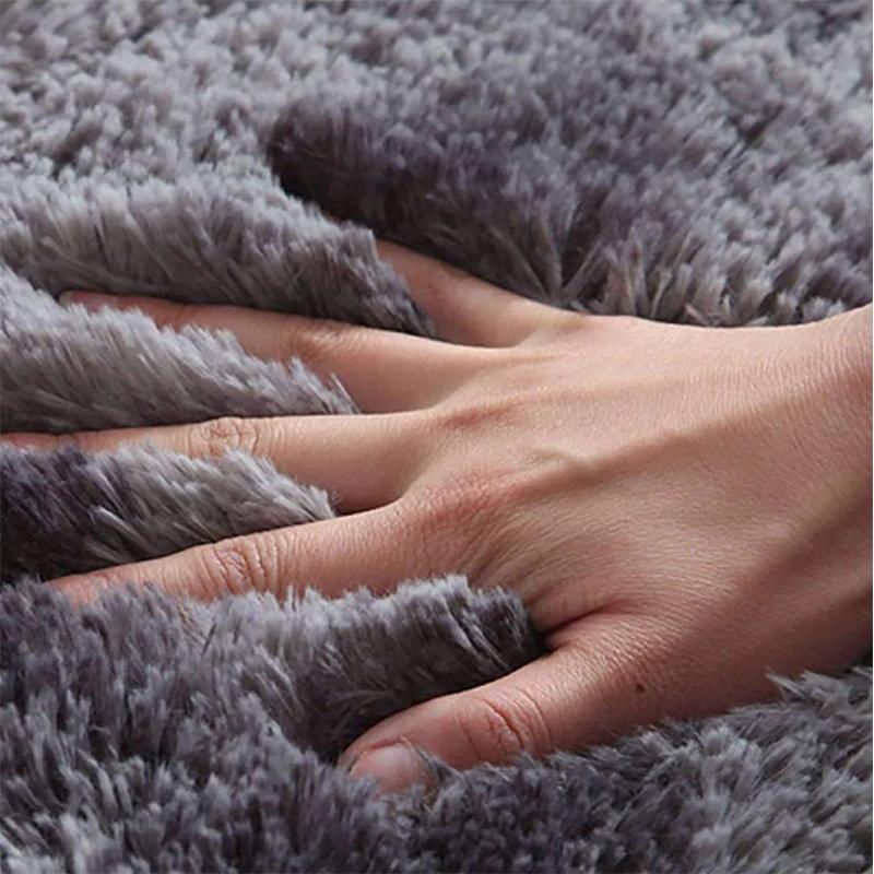For Bedroom Living Room Home Carpet Nordic Fluffy Plush Children 'S Room Decor Non Slip Mats Lounge Porch Table Coffee Large Rugs