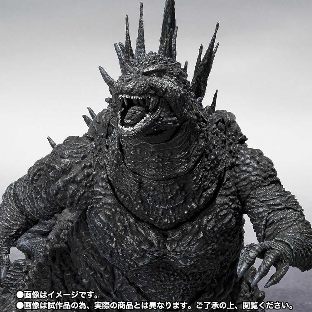 Bandai Spirits S.H.MonsterArts Годзилла Минус Один Фигурка на шарнирах 2023 Цветная версия Коллекционная игрушка