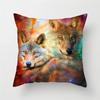 Wild Wolf Pillowcase Office Living Room Car Ornaments Home Pillowcase