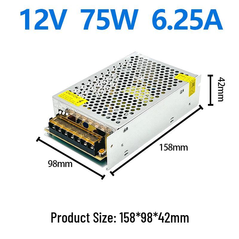 Импульсный источник питания 220 В на 24 В постоянного тока 15 А со светодиодным дисплеем, трансформатор 5 В/12 В