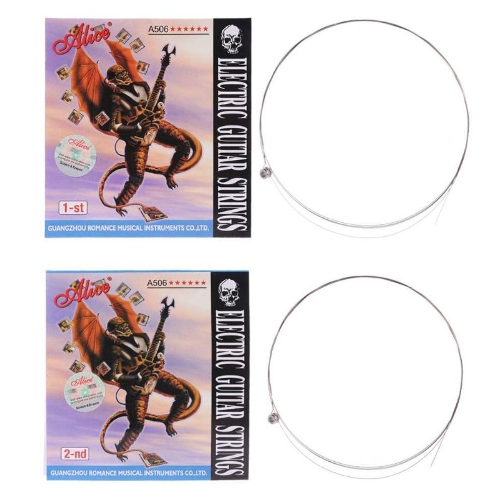 A506SL Струны для электрогитары E (первый) - (шестые) Аксессуары для электрогитары Артист и Начинающие