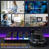 12 клавиш 3/4 ручки Bluetooth-клавиатура RGB Копировать Вставить Photoshop Мини-игровая клавиатура Механическая игровая клавиатура с горячей заменой Красный переключатель
