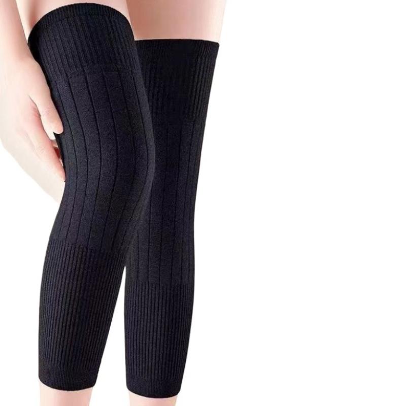 Унисекс Кашемировые Наколенники, Шерстяные Гетры Утолщенные и С Флисовой Подкладкой для Холодных Ног и Суставов