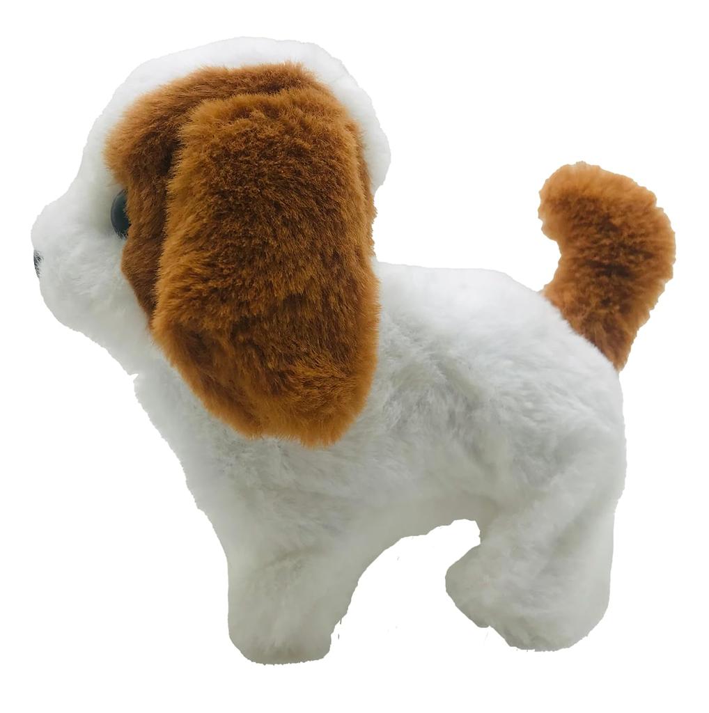 TKSK Tocotoko Wanchan Decoppy Движущаяся плюшевая игрушка Ходит и лает Работает от батареек Ш150 x В140 x Г90мм Возраст 3 года и старше TK-124