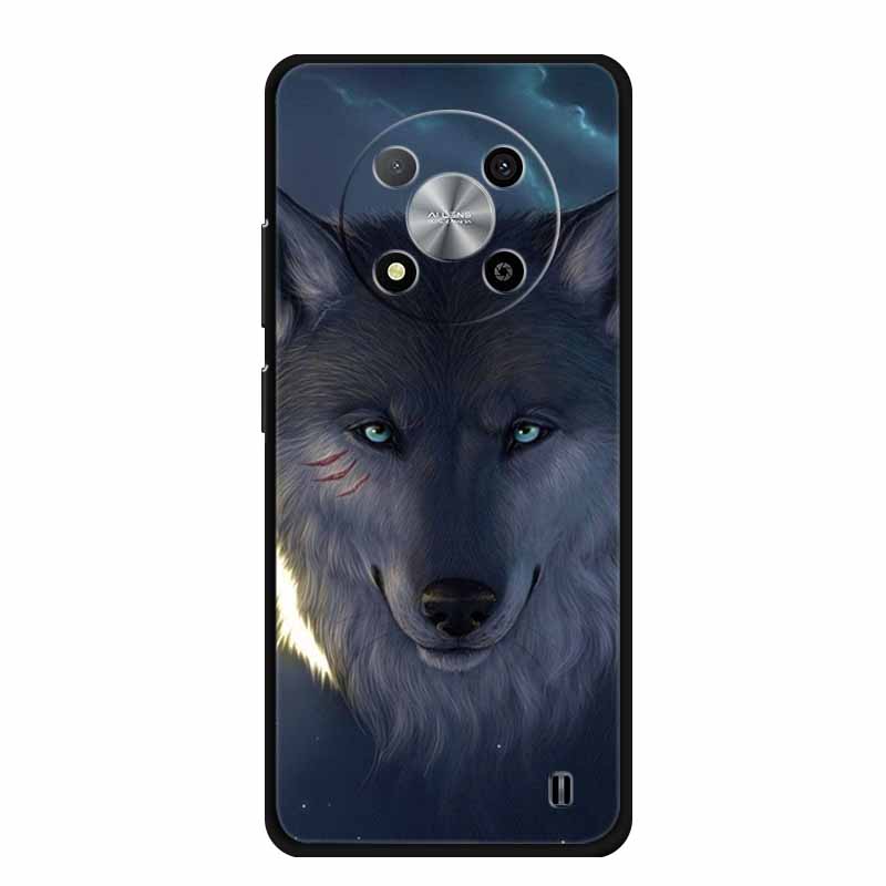 Чехол для ZTE Blade A73 5G Роскошный Мягкий Силикон ТПУ Чехол для Телефона Для ZTE Blade A73 5G 7160N Мультяшный Защитный Цветы Новый Fundas