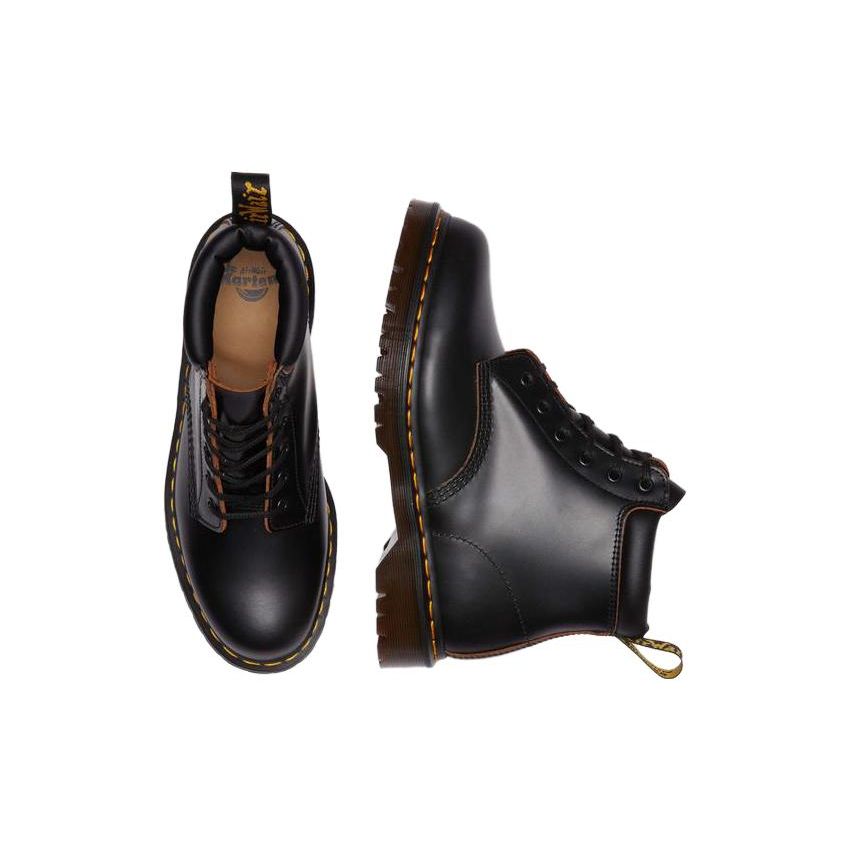 Dr. Martens Кожаные Модные Минималистичные Короткие Ботинки Мартин Унисекс ботинки Черные 30911001