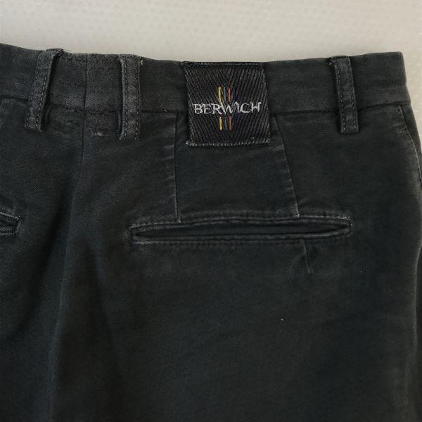BERWICH × BARNEYS NEW YORK Cotton Pants Italy 46 Men M Inseam 70 Charcoal(USED)