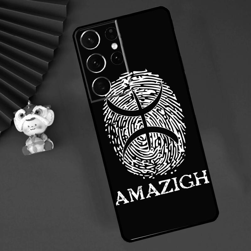 Amazigh Flag Case For Samsung Galaxy S24 S23 S25 S26 Ultra S20 FE S21 S22 Plus S10 S25 FE Cover Funda