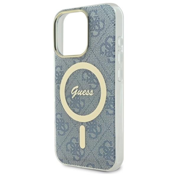 Guess Guhmp16Lh4Stb Iphone 16 Pro6.3 Niebieski/Blue Hardcase Iml 4G Magsafe