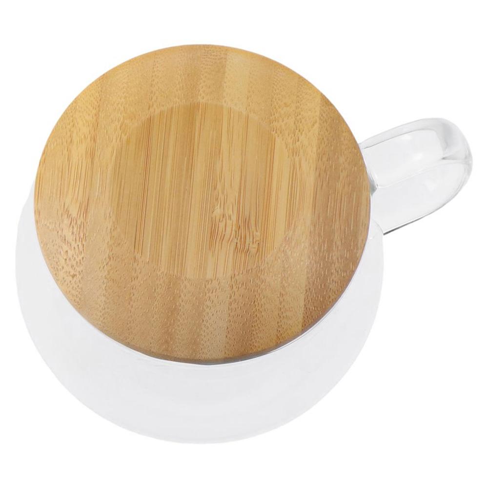 Круглая/грибная форма заварочного чайника из боросиликатного стекла с разделителем для стеклянной чашки для чая